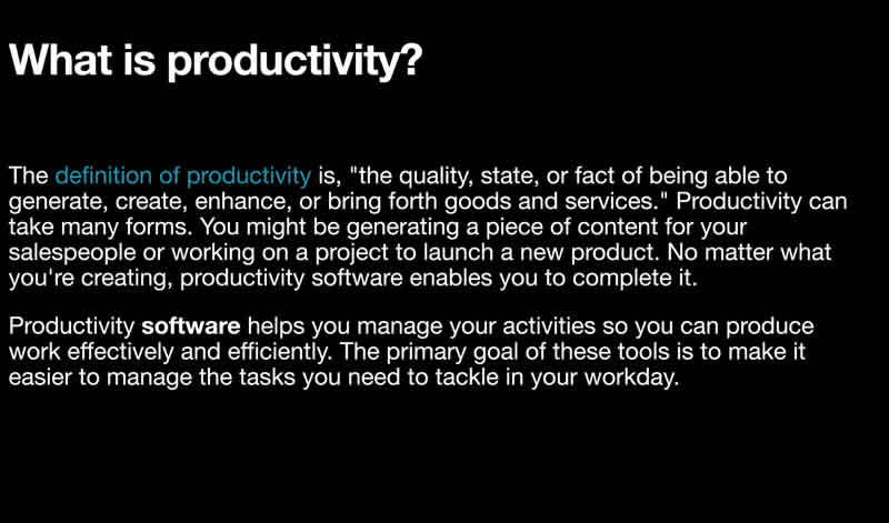 April Slide 3 What is productivity