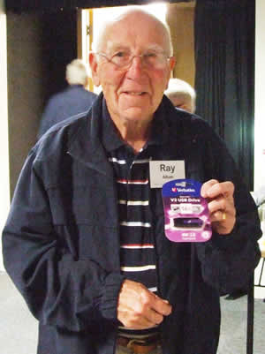August 13 Door Prize Winner
