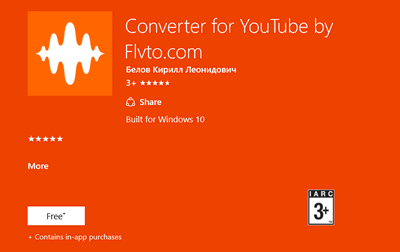 Fvlto in windows store