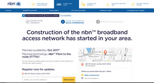 July 17 NBN conection result page