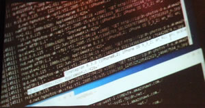 Hack, showing details of instagram post