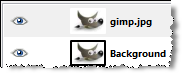 GIMP layers