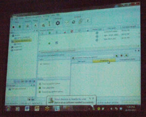 Dictation software installed