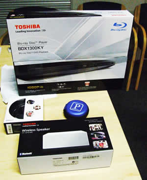 Raffle prizes