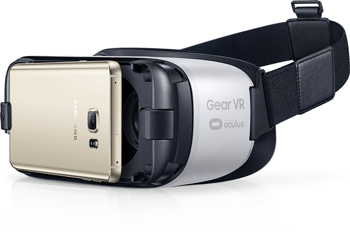 Gear VR with phone attached