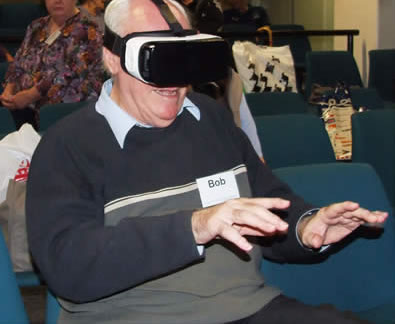 Bob in virtual reality