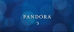 Pandora opening screen