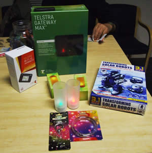 May 14 Raffle Prizes