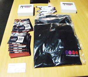May 16 Raffle prizes