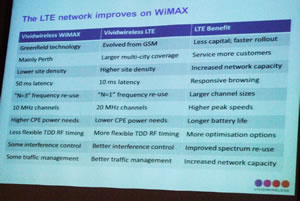 Vividwireless slide 1 compare WiMAx to LTE