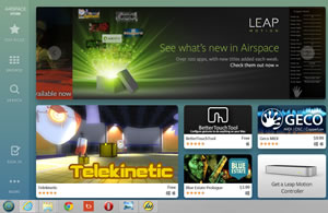 Leap Motion Web Site