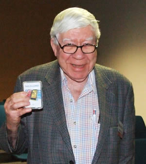 Malcolm takes home the cards