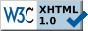 Validated xhtml 1