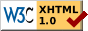 Validated xhtml 1