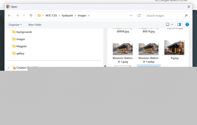 Images to choose from