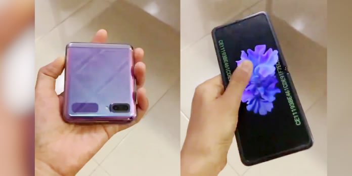 Galaxy Z open and closed