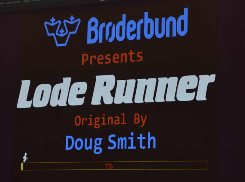 Lode Runner opening screen