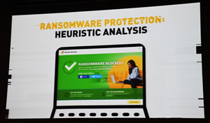 Norton Update slide 18 Heuristic analysis