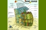 Grow food on wall